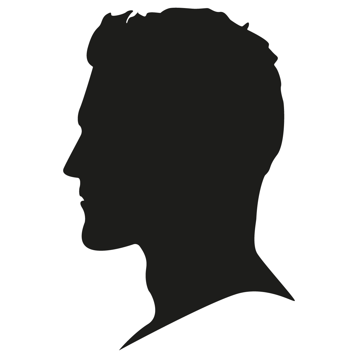 —pngtree—male silhouette head vector png 3725310